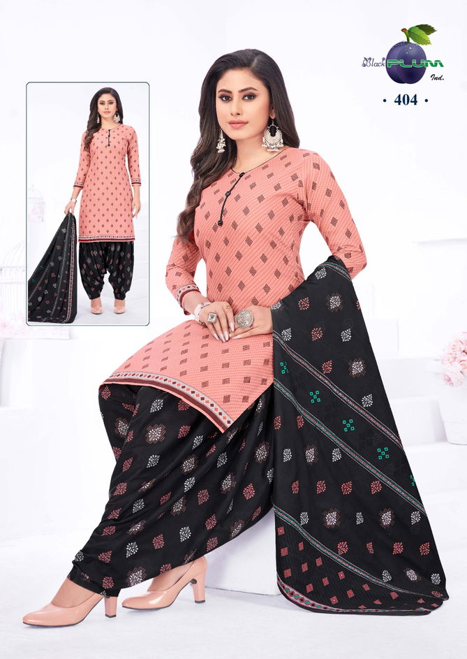 Black Plum Iconic Vol 4 Regular Wear Wholesale Readymade Cotton Suit